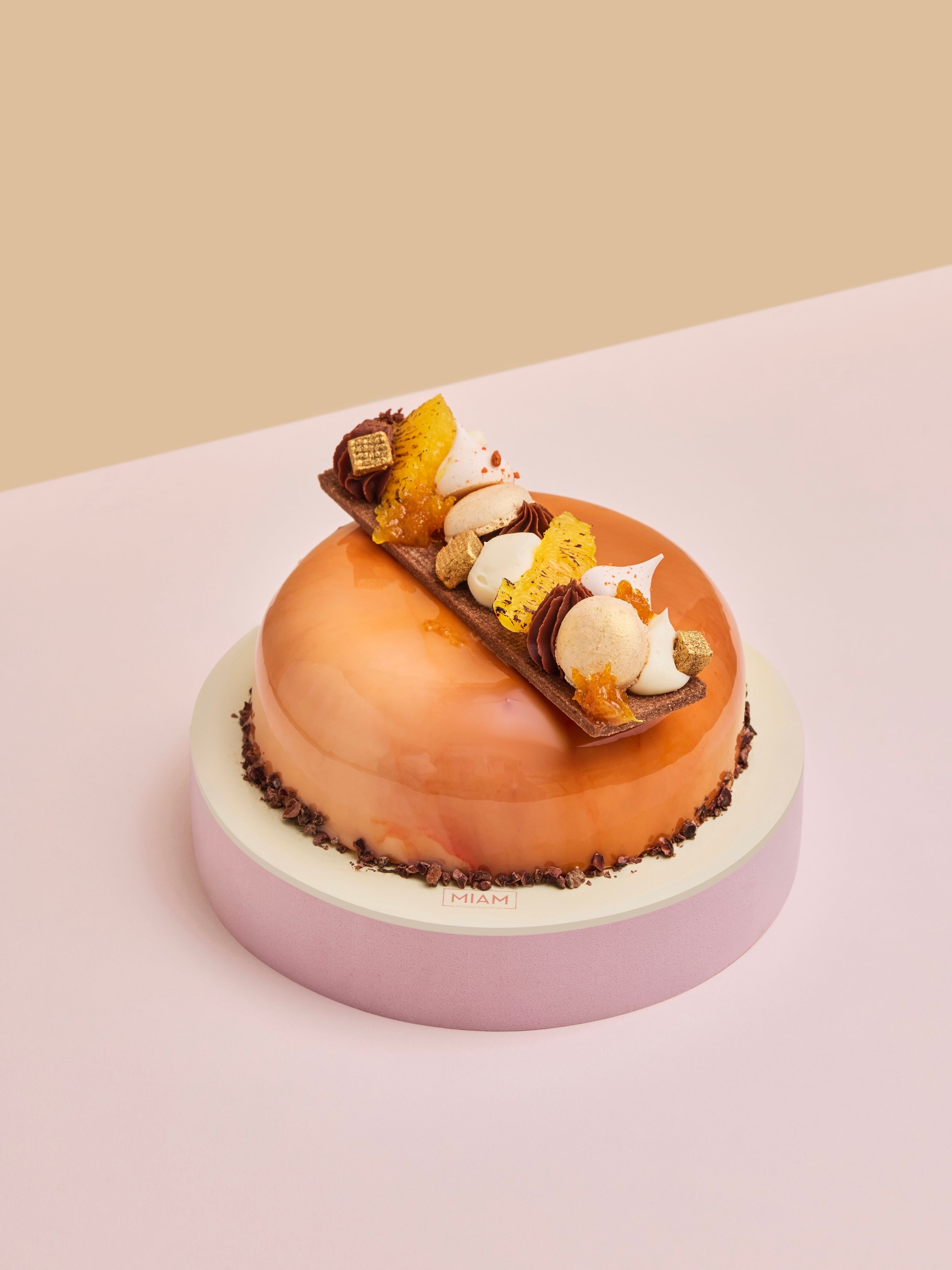 Dark Chocolate, Orange & Rum Entremet [500 g]