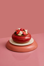 Load image into Gallery viewer, Dark Chocolate &amp; Strawberries Entremet
