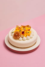 Load image into Gallery viewer, Eggless Vanilla &amp; Fresh Alphonso Entremet
