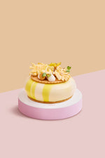 Load image into Gallery viewer, Eggless Fresh Pineapple &amp; Vanilla Entremet
