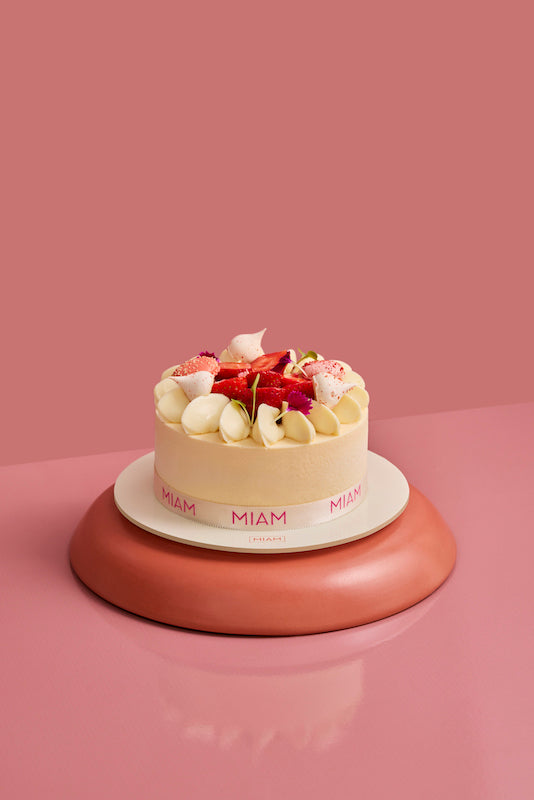 Fresh Strawberries & Cream Entremet