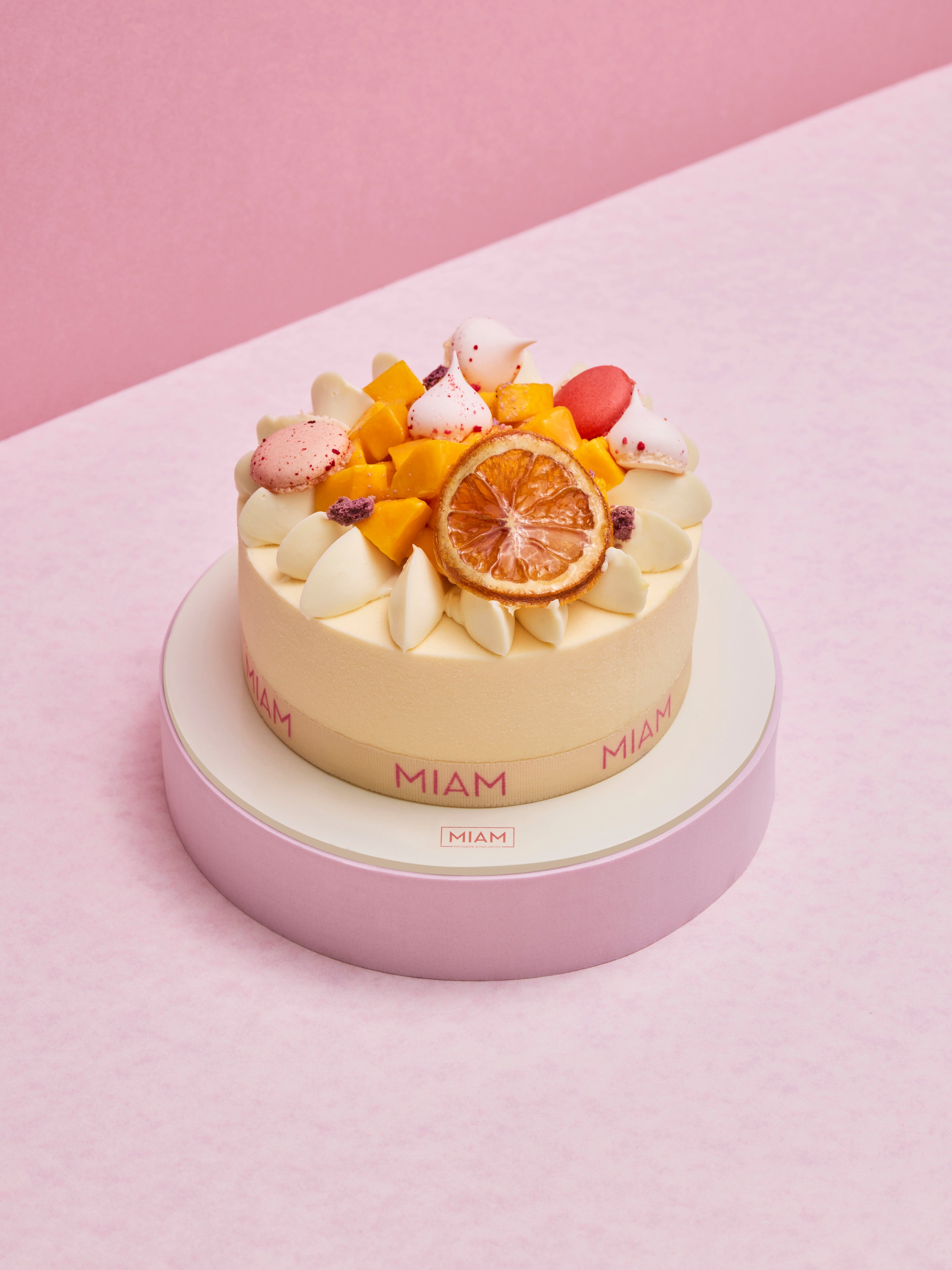 Fresh Mango & Vanilla Entremet - 500 gms