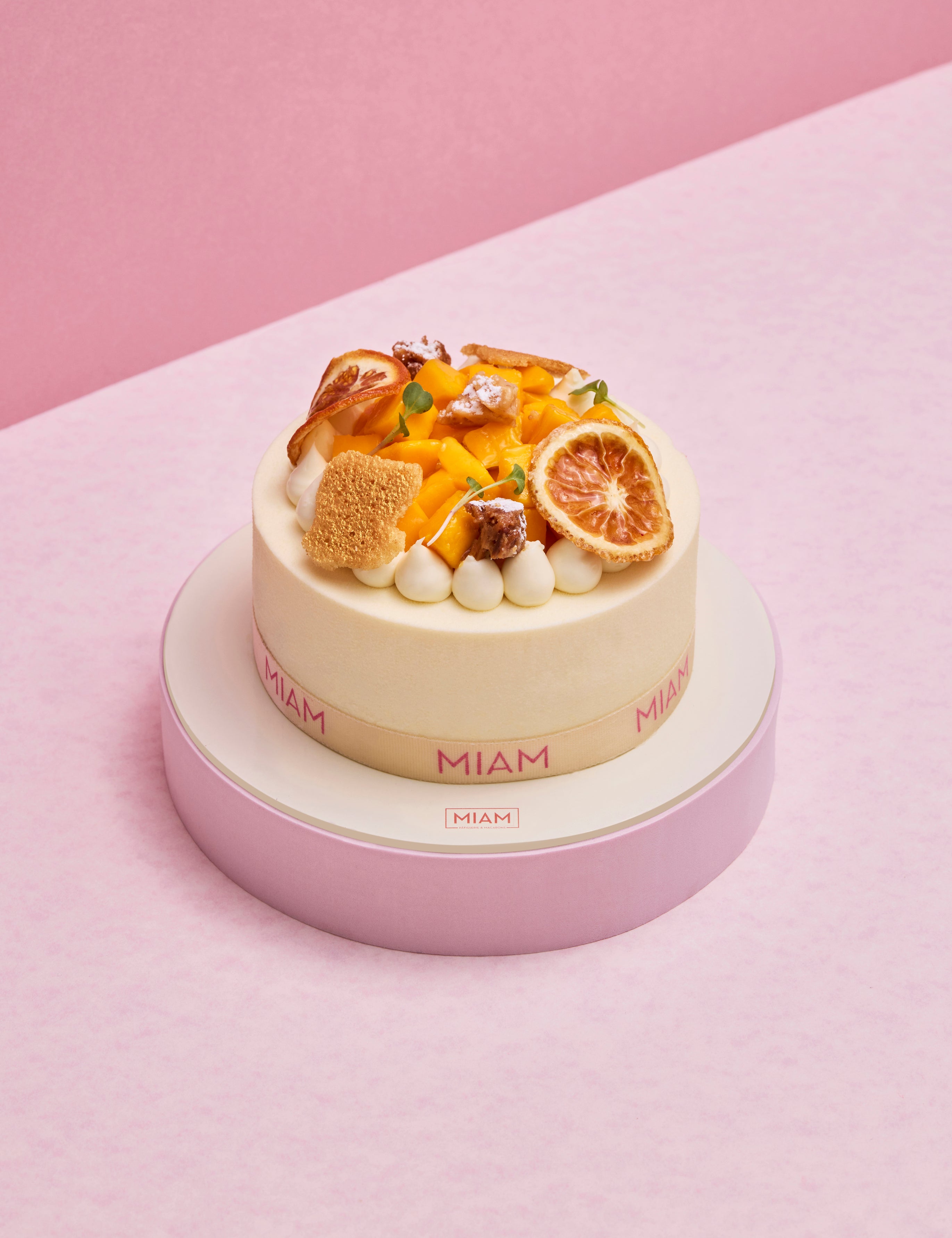 Eggless Fresh Mango Entremet - 500 gms
