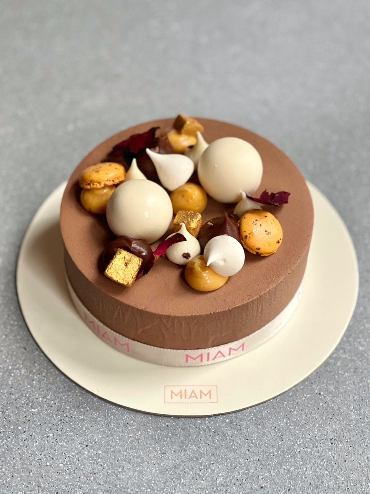 Passion Fruit & Milk Chocolate Entremet - 500 g